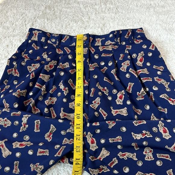 Line Up For Sport high waist golf print shorts, size 6 small - Picture 6 of 10